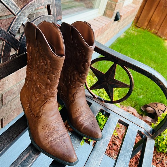 ‼️ SOLD ‼️ Cowgirl Western Boot - Austin Trading Co. Sz 10 - Picture 2 of 8